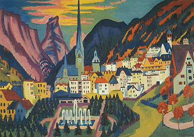 Davos in Summer Ernst Ludwig Kirchner